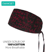 New printed scrub cap for Anesthesiologist cotton Anaesthesia medical nursing hats woman man surgical caps operating room hat