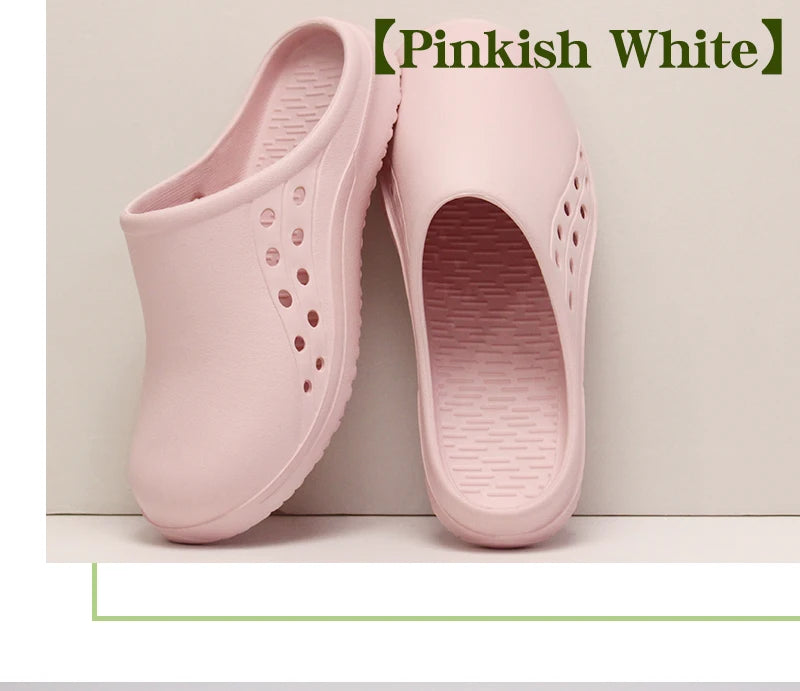 Non-slip Doctor Work Shoes Step-in Medical Clogs Premium Operating Room Shoes EVA Hospital Scrub Clogs Soft Dentist Vet Slippers