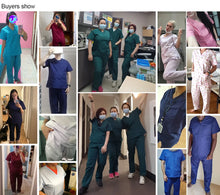 Wholesale Uniforms Doctor Nurse Work Wear Women Men Hot Sales Surgical Gowns Healthcare Nursing Articles High-quality Scrub Sets