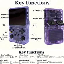 R36S Retro Handheld Console Linux 64GB IPS HD 3 5 Inch