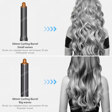 New Multil Hair Styler Auto Curling Dryer Wrap Hot/Cold Air Dryer 1300W Hair Straightener Curling Barrel Brush Salon Hair Dryer