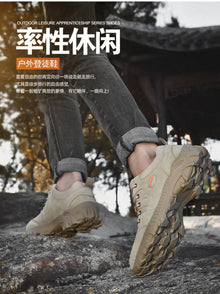 Large Size Men's Hiking Shoes Hiking and Off-road Outdoor Shoes Low Top Wear-resistant,anti Slip Sneakers Men Zapatos Casuales