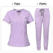 Scrub Sets Uniform Women Joggers Medical Accessories Healthcare Surgical Uniforms Lab Veterinary Clinic Working Clothes Set Mens