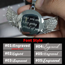 Custom Photo Necklace Circle Chain Personalized Medallion Memory Picture Pendant Solid Back Zircon Hip Hop Jewelry Free Engrave