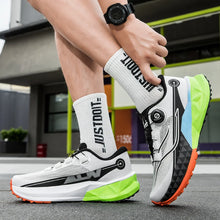 2025 New Soft Soled Outdoor Casual Sports Shoes With Rotating Buckle Carbon Plate And Popcorn Outsole, Men'S Running Shoes 35-44