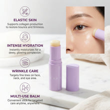 Baume pour les yeux KAHI en stick à l'acétyl hexapeptide 8, soin anti-cernes, anti-rides et anti-poches avec embout massant métallique, soin de la peau coréen