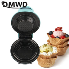 Multifunction Mini Waffle Bowl Maker Fruit Salad Ice cream bowl Baking pan Egg Tart Dessert Biscuit Roaster Double side heating