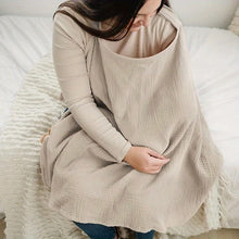 1 pc Nursing Cover Cloth - Outdoor Breastfeeding Shawl, Anti-Exposure Gauze Feeding Cover-up, Breathable Nursing Scarf for Mater