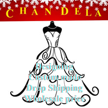 CHANDELA Trendy A-line Wedding Dress Bridal Sleeveless Tulle Lace Appliques Lacing up Brush Train Vestidos Para Mujer Customised