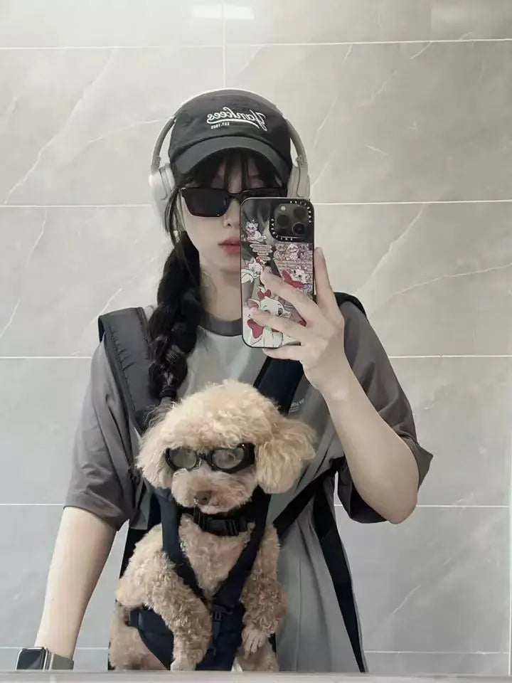 Chest Pet Bag Wrapping Large Dog Backpack, Convenient to Carry when going out, New Product