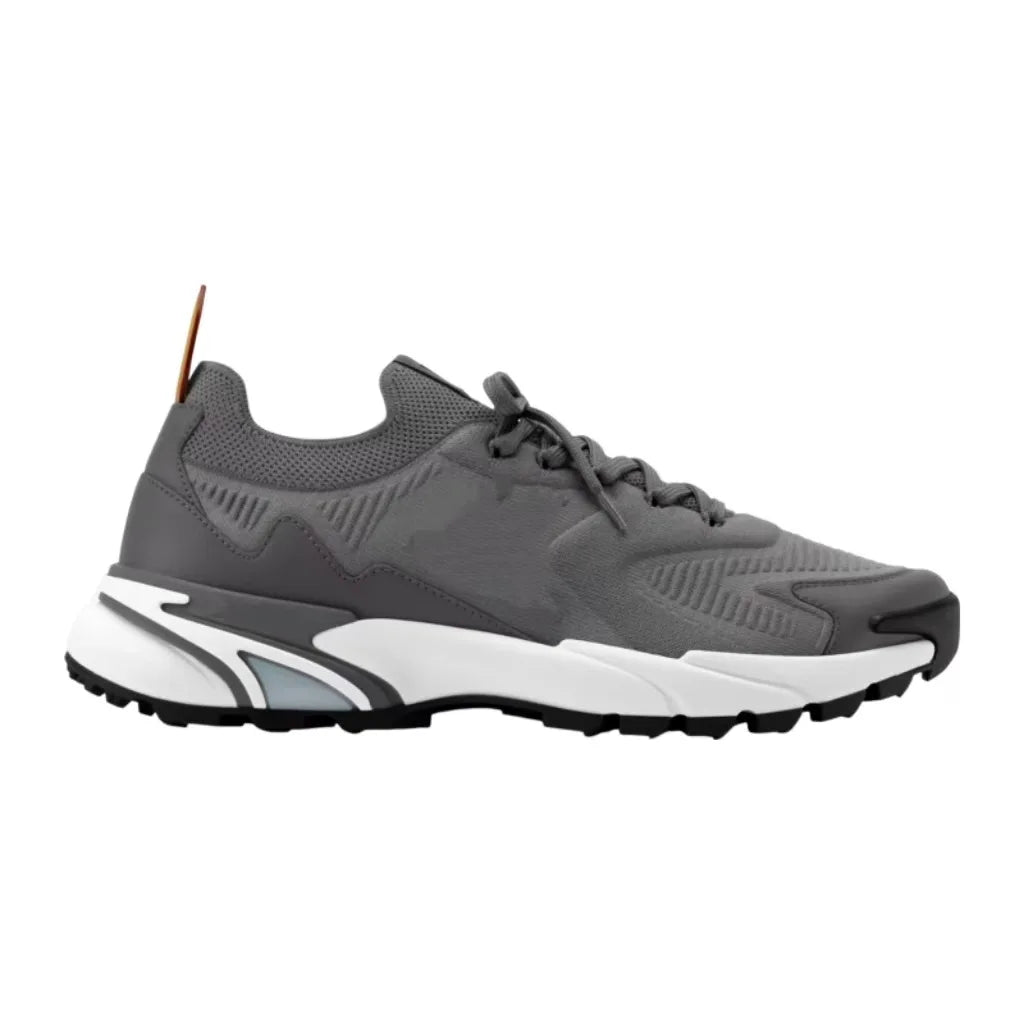 Mens Sporty Knitted Low Top Running Shoes Breathable Casual