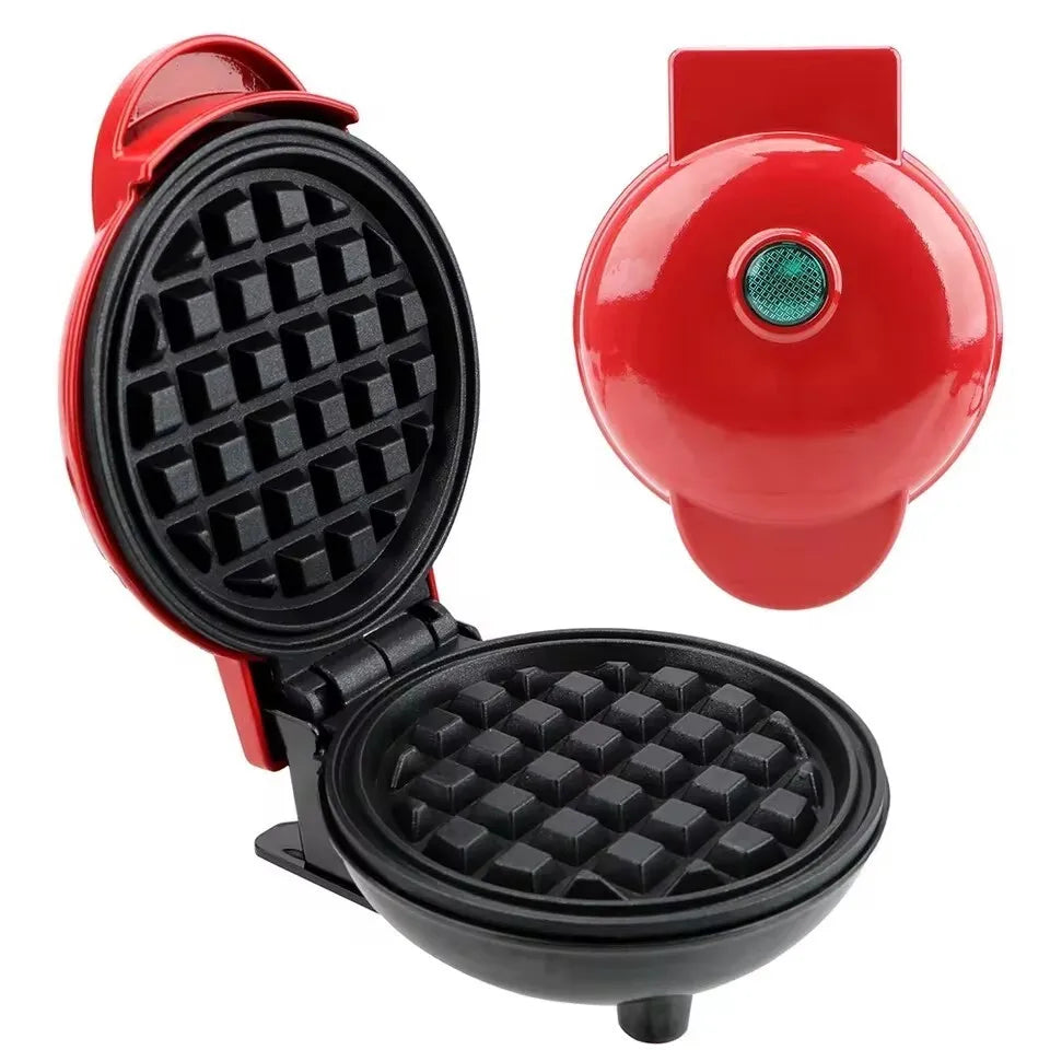 Mini Cake Maker Double-Sided Heating Portable Bundts Cake Maker Electric Cupcake Maker For Breakfast Snacks EU Plug
