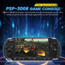 Original Sony PSP 3000 Handheld Game Console PlayStation Portable PSP-3006 Arcade Game Console Holiday Gift with Free Games