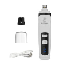 New Electric Dog Nail Clippers Rechargeable USB Charging LED Light Quiet Cat Nail Grinders Pet Paws Nail Grooming Supplies