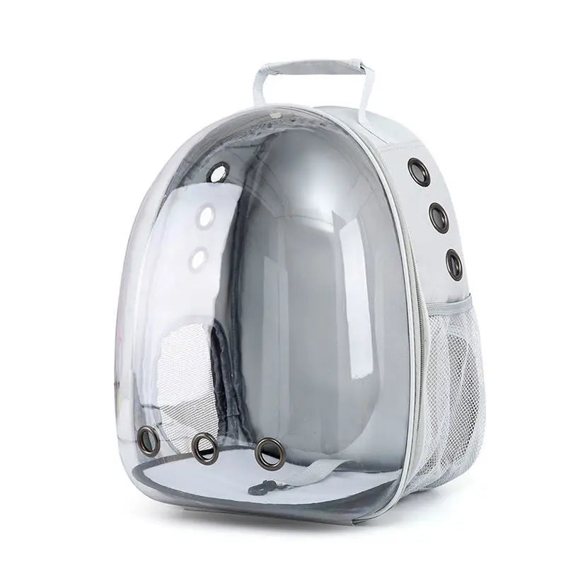 Pet carrying bag space  Space capsule dual-shoulder backpack  Breathable transparent backpack  Cat and dog transportation bag