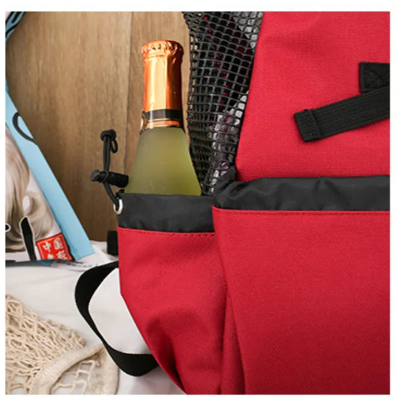 Dog Backpack Carrier Open Top Pet Travel Bag Breathable Washable Portable Outdoor Cycling Shopping Puppy Cat Backpack Pet