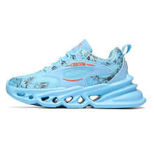 Men Sports Shoes Breathable Mesh Thick Sole Shock-absorbing Anti Slip Outdoor Fitness Shoes New Durable Light Running Shoes