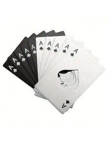 Stainless Steel  Spades A Winemaker Bottle Opener Playing Cards Bottle Opener Credit Card Beer Bottle Opener