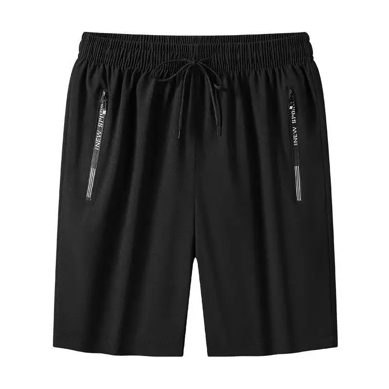 Men's shorts sports ice silk quick-drying summer large size casual pants loose unisex outdoor running