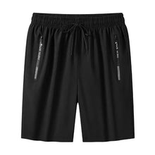 Men's shorts sports ice silk quick-drying summer large size casual pants loose unisex outdoor running
