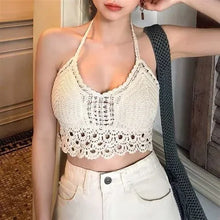 Crop Tops Retro Wild Hollow Perspective Tassel Sexy