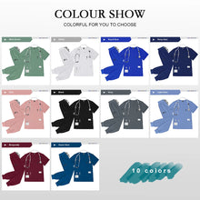 Wholesale Nurse Uniform Set Doctor Nurses Dental Hospital Uniforms Joggers Pants Sets Beauty Spa Nursing Articles Scrub Workwear