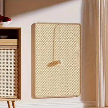 Sturdy Vertical Cat Scratching Pad Beige with Hanging Ball, Space-saving Indoor Anti-scratch Sofa Protector Pet Cat Mat