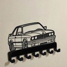 Porte-clés mural en métal à 7 crochets - Rangement pour clés, serviettes, manteaux, ustensiles de cuisine et plus encore - Durable