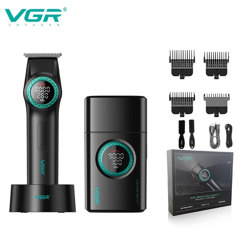 VGR 977 377 Hair Trimming Set Mens Clipper Electric Shaver