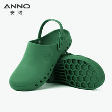 Medical Shoes Clogs with Chip Slot Hospital Foot Wear strap Unisex Wear-Resistant Non-slip High Temperature Disinfection Slipper