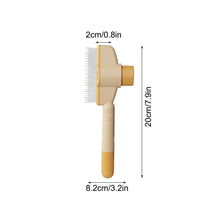Self-Cleaning One-Button Dog Comb Pet Hair Remover Cat Brush Massage Grooming Combs for Dogs And Pets