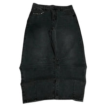 Y2k Wash Dark Baggy Jeans Men Shark Mouth Pocket Print White Tribal Flame Side Graphic Wide Leg Harajuku Hip Hop Denim Trousers