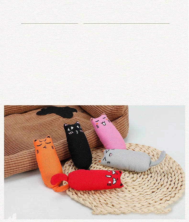 New Cat Toy Rustle Sound Catnip Toy Cats Products Toys for Kitten Teeth Grinding Cat