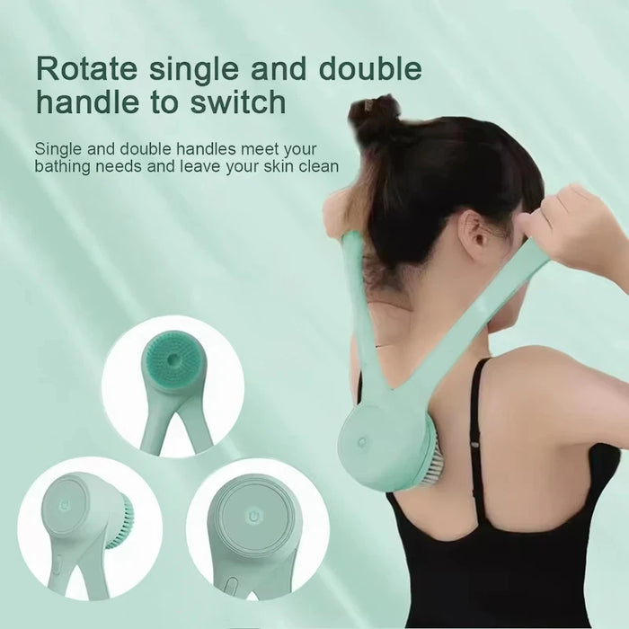 Brosse électrique exfoliante pour le dos et le corps 2025 pour la douche