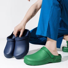 Non-Slip Closed-Toe Operating Room Slippers, Medical Closed-Toe Slippers, Hospital Clogs, Surgical Shoes for Departments, Dual-Use