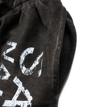 Summer SATOSHI Shorts Vintage Distressed Washed Faded Classic Letter Print Drawstring Pants Hiphop Street Five Point Sweatpants