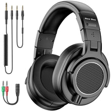 New Bee Wired Professional Studio DJ Headphones With Microphone Over Ear Hi-Res Studio Monitor Music Headset Earphone