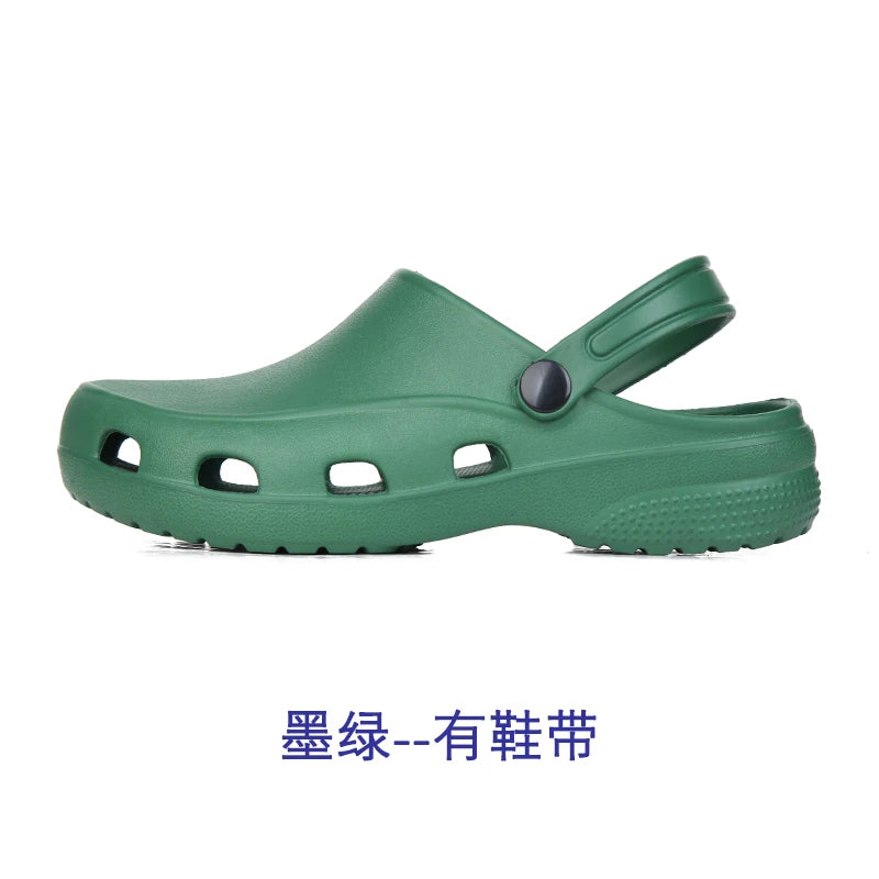 Medical Scrub Clogs Nurse Garden Shoes Arch Support House Slippers Sandals Breathable Slip On Indoor Outdoor Doctor Clogs X03