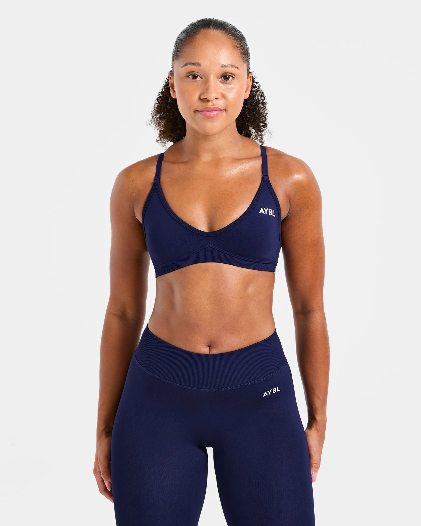 2 Pieces Set Adapt Seamless Strappy Sports Bra Leggings Set Yoga Fitness Set Women Workout Running Sports Leggings Gym Suit