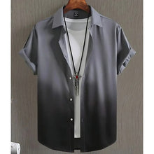 2026 Summer New Style Men's Short-Sleeved Shirt with 3D Pattern Printing for Street Casual Fashion Comfortable and Soft