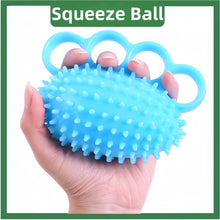 Portable Spike Massage Hand Grip Exerciser Finger Strength Training Squeeze Ball Home Office Fitness Stress Relief Hand Tool