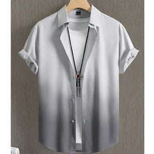 2026 Summer New Style Men's Short-Sleeved Shirt with 3D Pattern Printing for Street Casual Fashion Comfortable and Soft