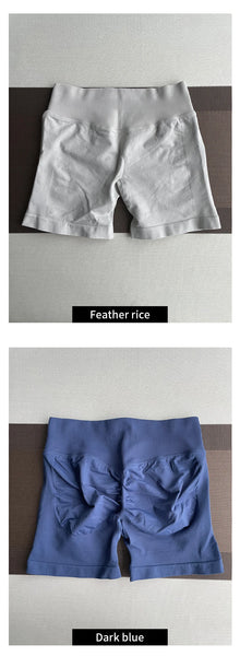 Klein Blue Seamless Shorts Pants For Women Fitness Outfits Yoga Pants Gym Running Bike Wear Leggings Cycling Pants