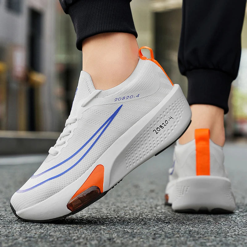 New Summer Men Casual Shoes Breathable Mesh Shoes Outdoor Footwear Anti-Slip Male Walking Training Sneakers Treking Footwear