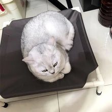 Pet Camping Bed Elevated Bed for Dogs Folding Puppy Camping Bed Cat House Portable Removable Washable Puppy Beds Dog Hammock