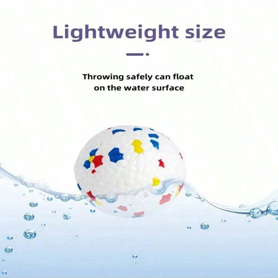 Bite Resistant Solid Dog Ball Toys for Small Dogs High Elasticity E-TPU Pet Chew Ball Toy Non Squeak Interactive Puppy Toy