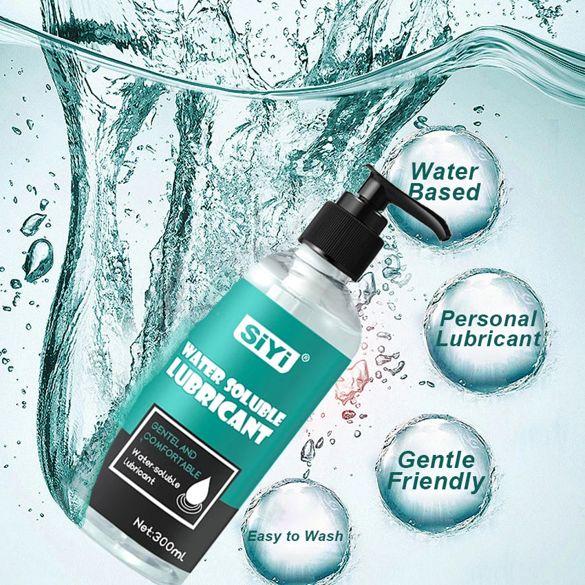 Water-Based Lubricant 300ml Gay Anal Safer Sex Products for Women Men Intimate Love Gel Adult Masturbation Toys Lubricantion Oil