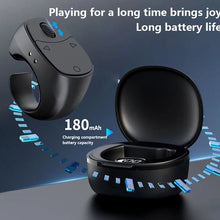 Remote Control Wireless Bluetooth Roller Fingertip Ring  portable Mobile Selfie Mice Video Automatic Page Turner Browsing Ring
