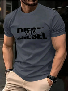 New Trend Polyester Short Sleeve Tee For Men And Women Black
