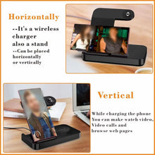 3 in 1 Wireless Charger for Samsung Galaxy S26 Ultra/S25/S24 Stand for Galaxy Watch 9/8/7/6/5 Buds 4/3/Pro Fast Charging Station